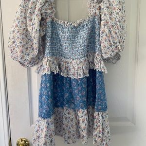LoveShackFancy Mini Dress